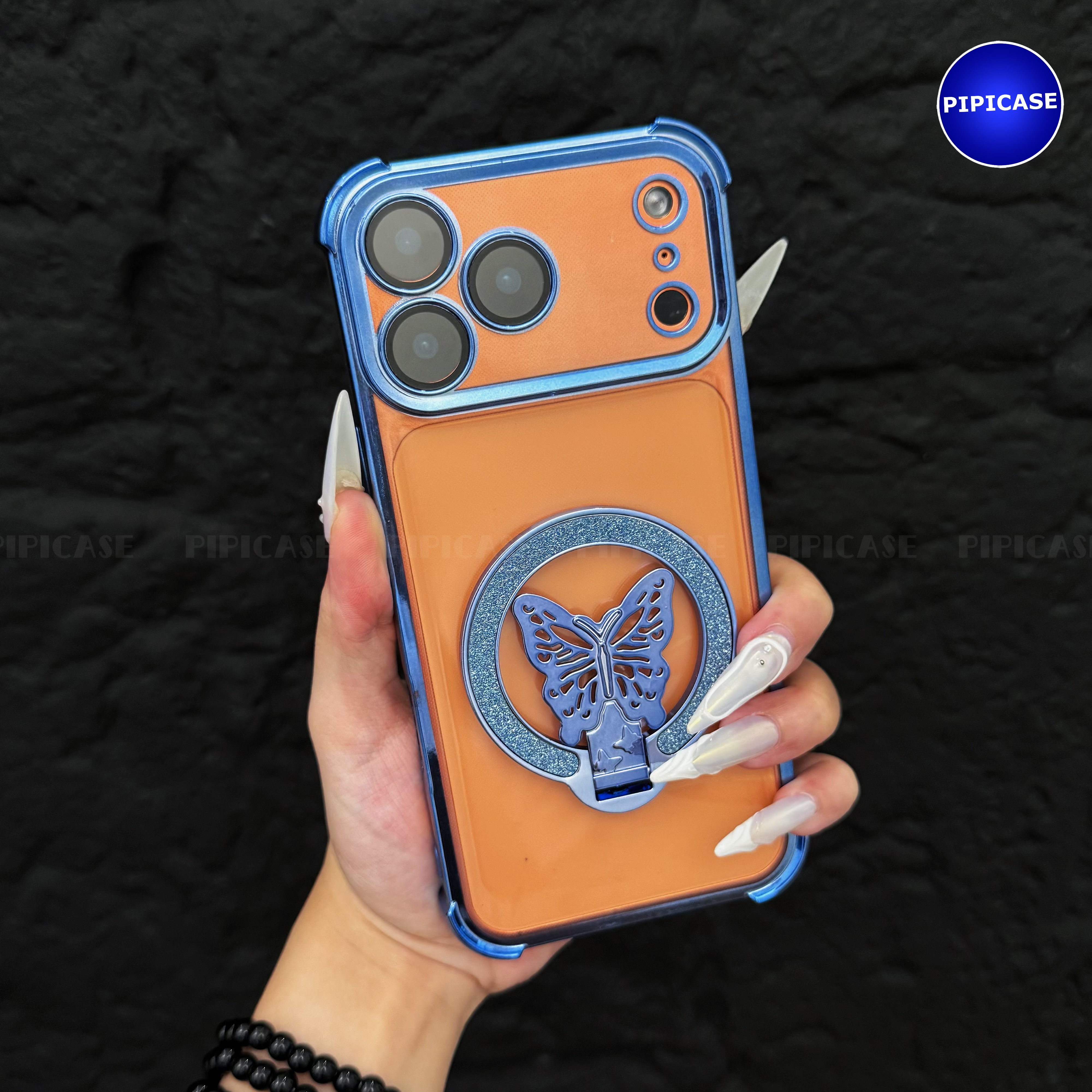 Ốp Lưng iPhone 17 Pro - MO - Xanh Nhạt
