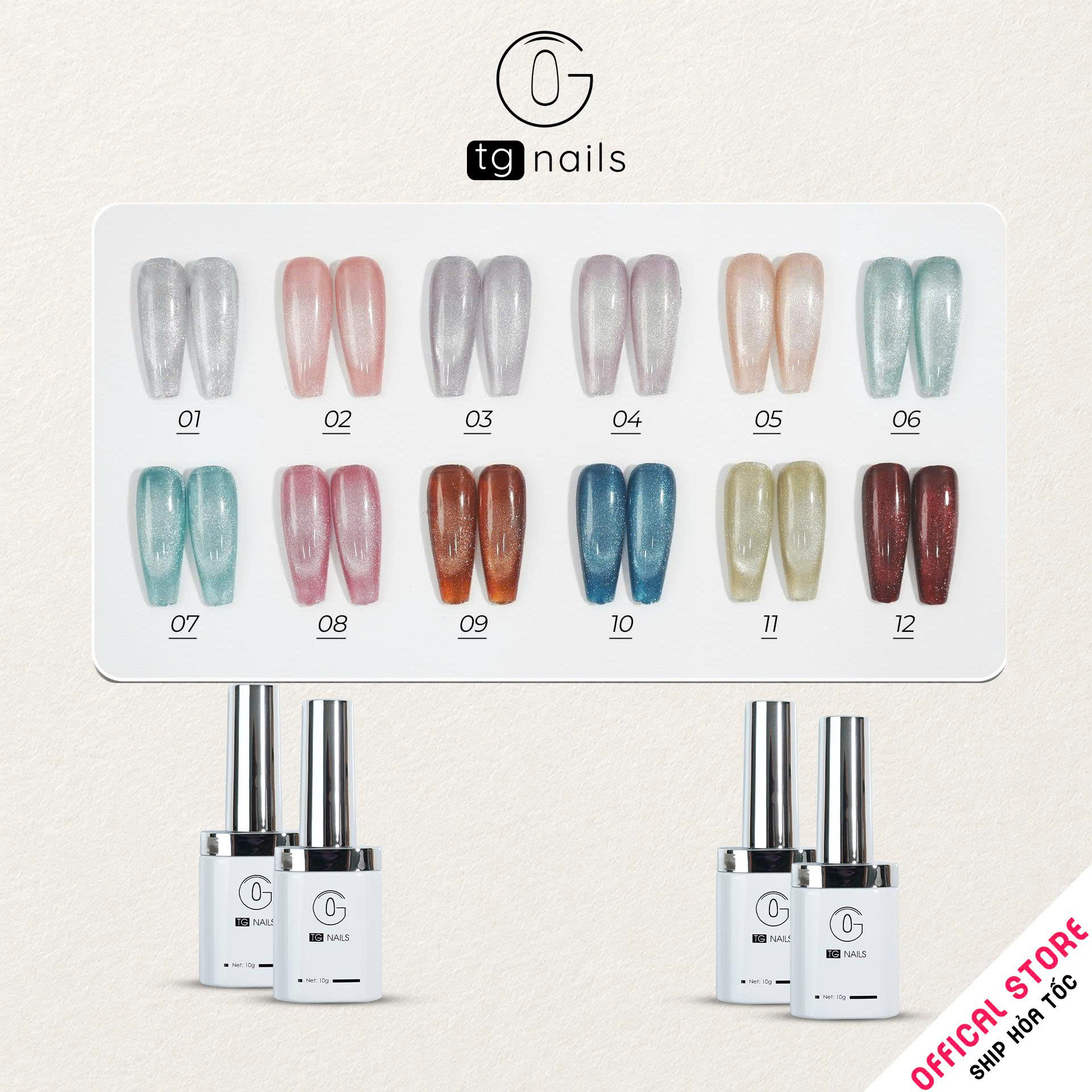 TG Gel Nail Polish - Diamond Cat Eye