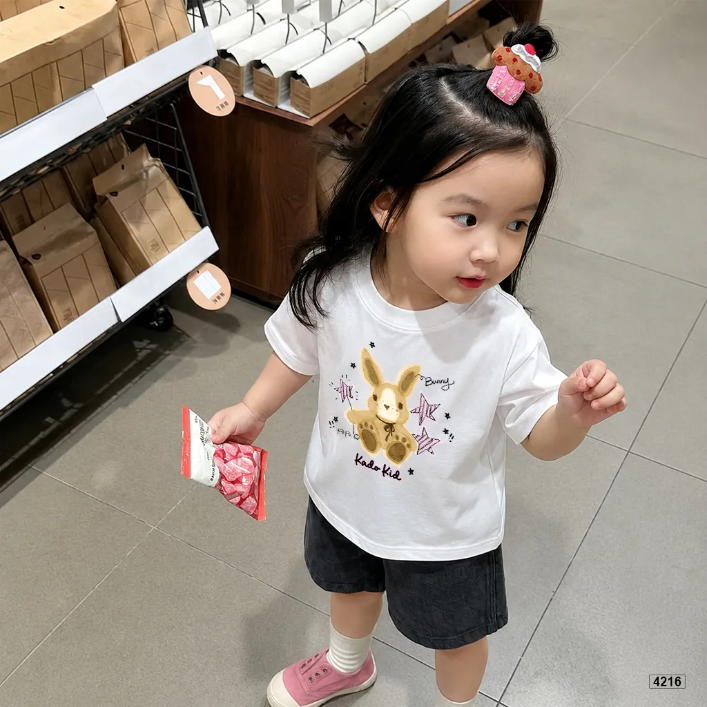 Áo thun bé gái Bunny đáng yêu Kado 4216_thumbnail_2