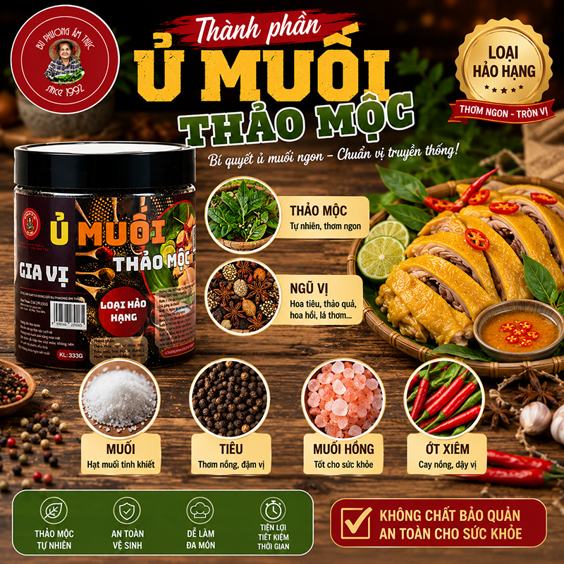 Gia Vị Ủ Muối Thảo Mộc Bu Phương 333G – Làm Gà Ủ Muối, Tai Heo, Bắp Bò Thơm Ngon - BP31_thumbnail_5