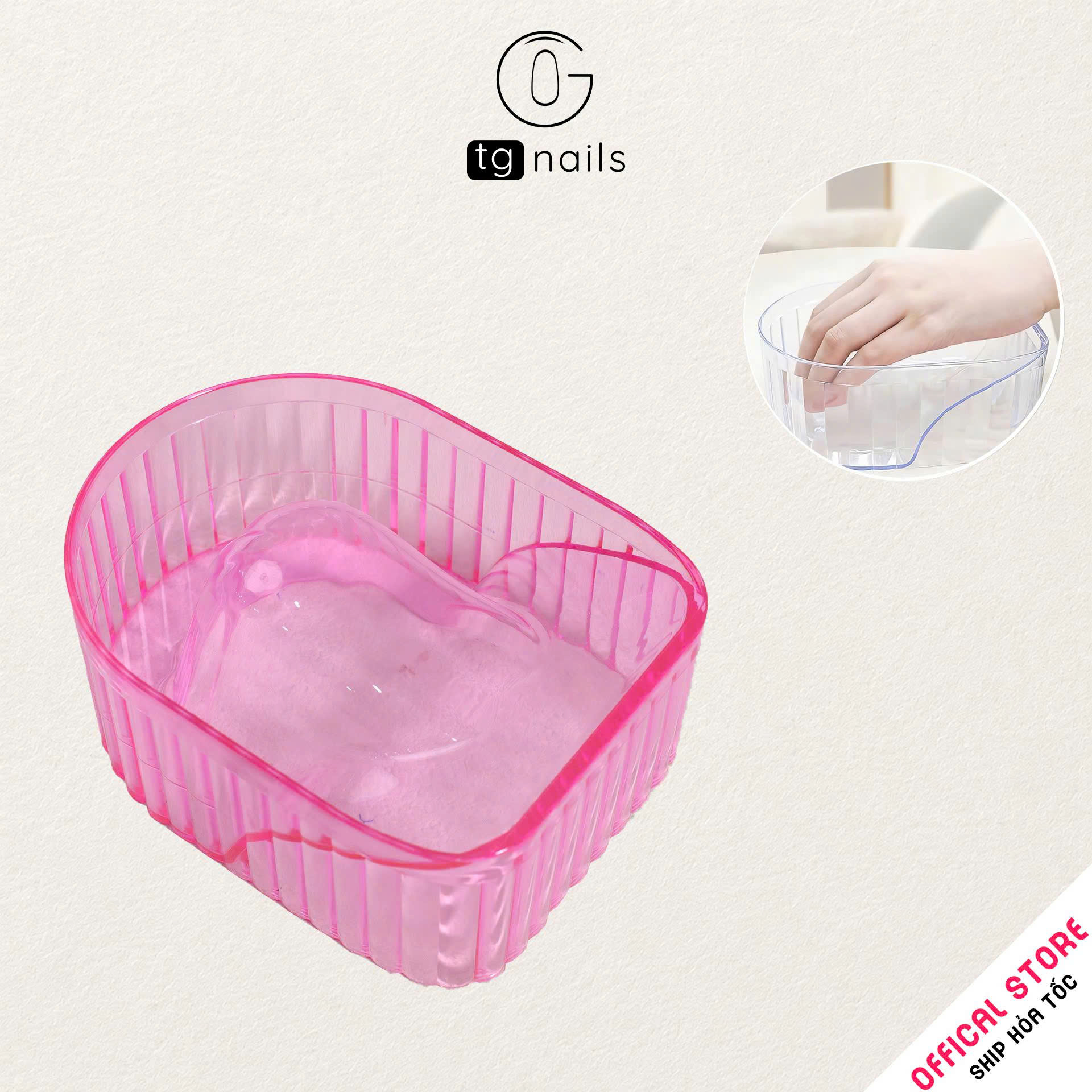Bát nhựa, dùng để đựng dung dịch ngâm tay dùng trong ngành nail_thumbnail_0