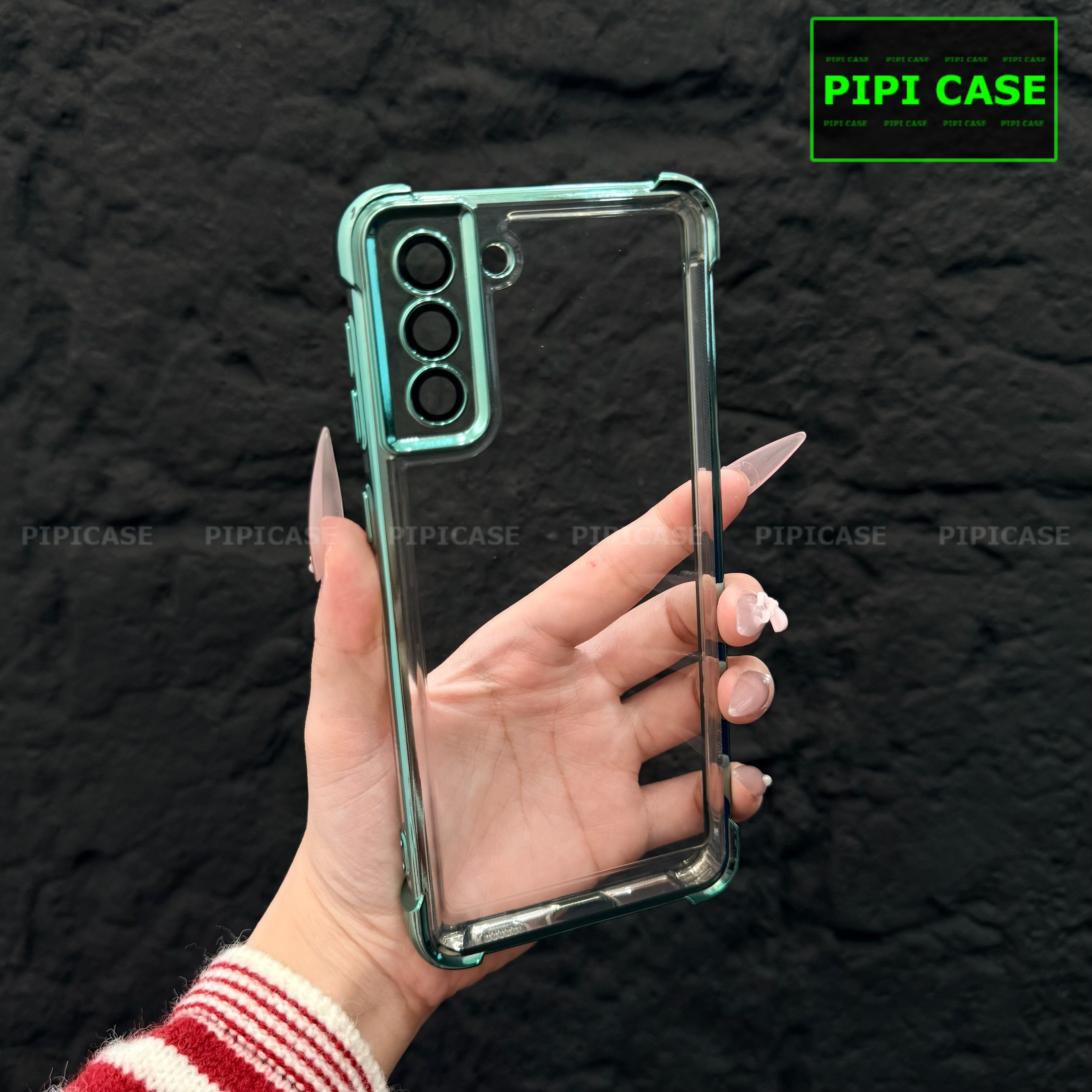 Ốp Lưng Samsung S21 FE 5G - Gu - Xanh Lá_thumbnail_4