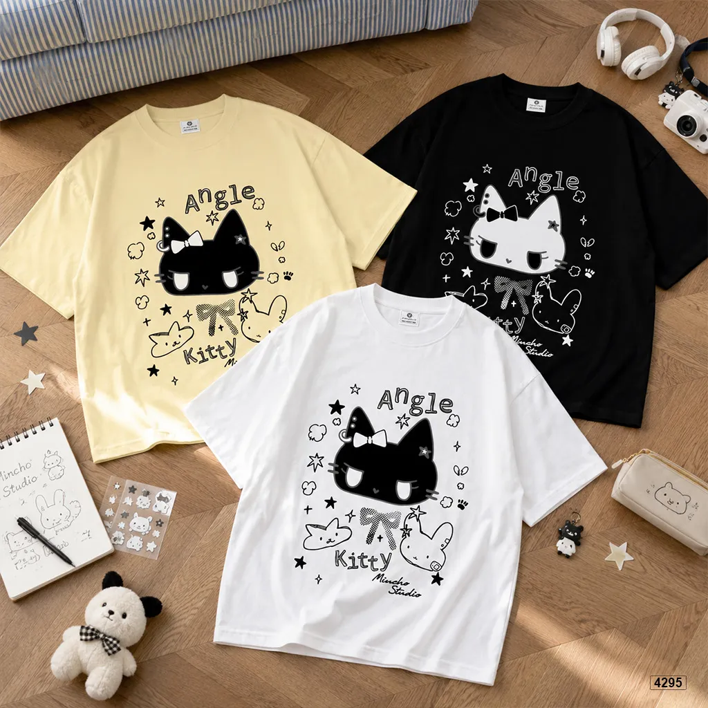Áo thun form boxy Miucho 4295_thumbnail_5