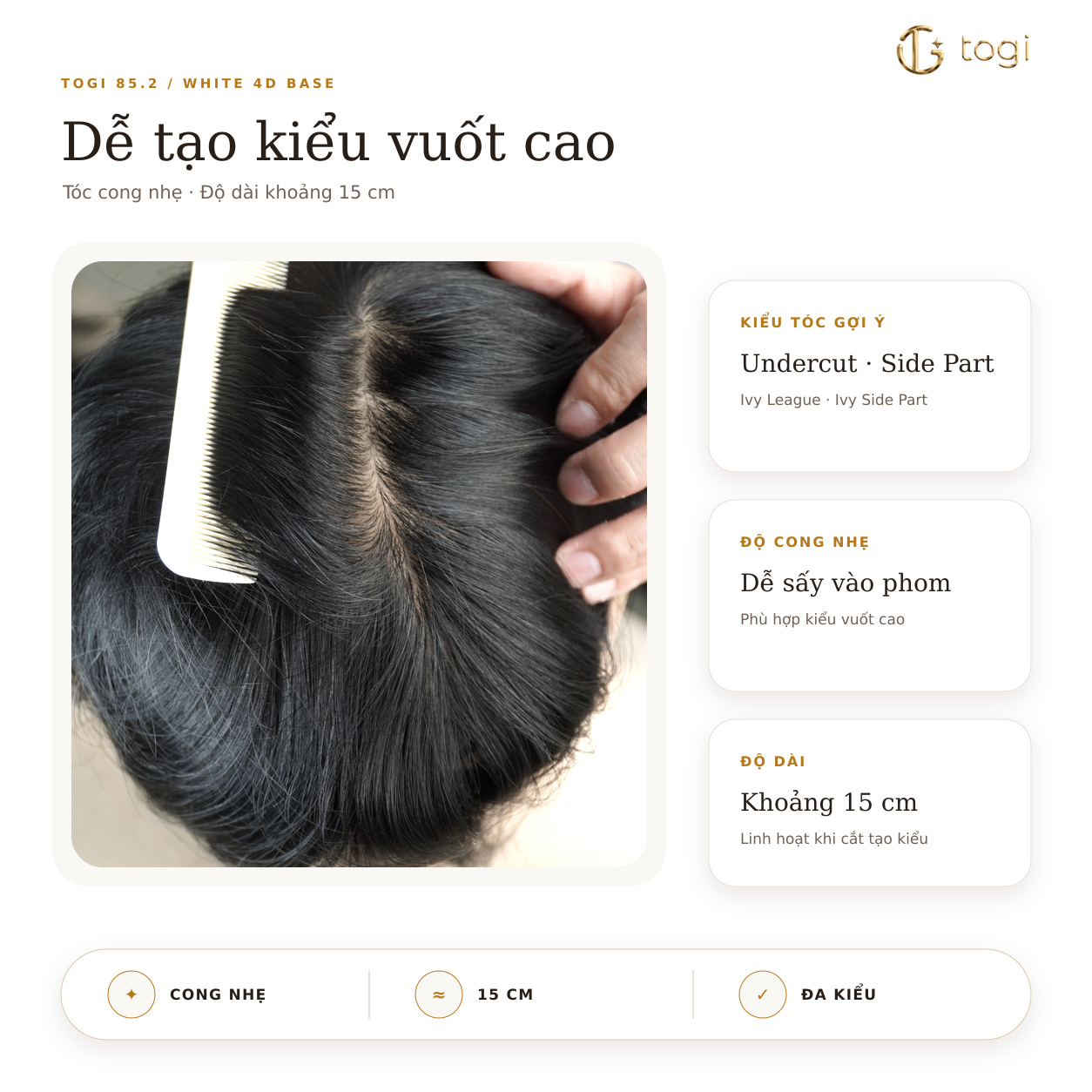 Khả năng tạo kiểu Togi852