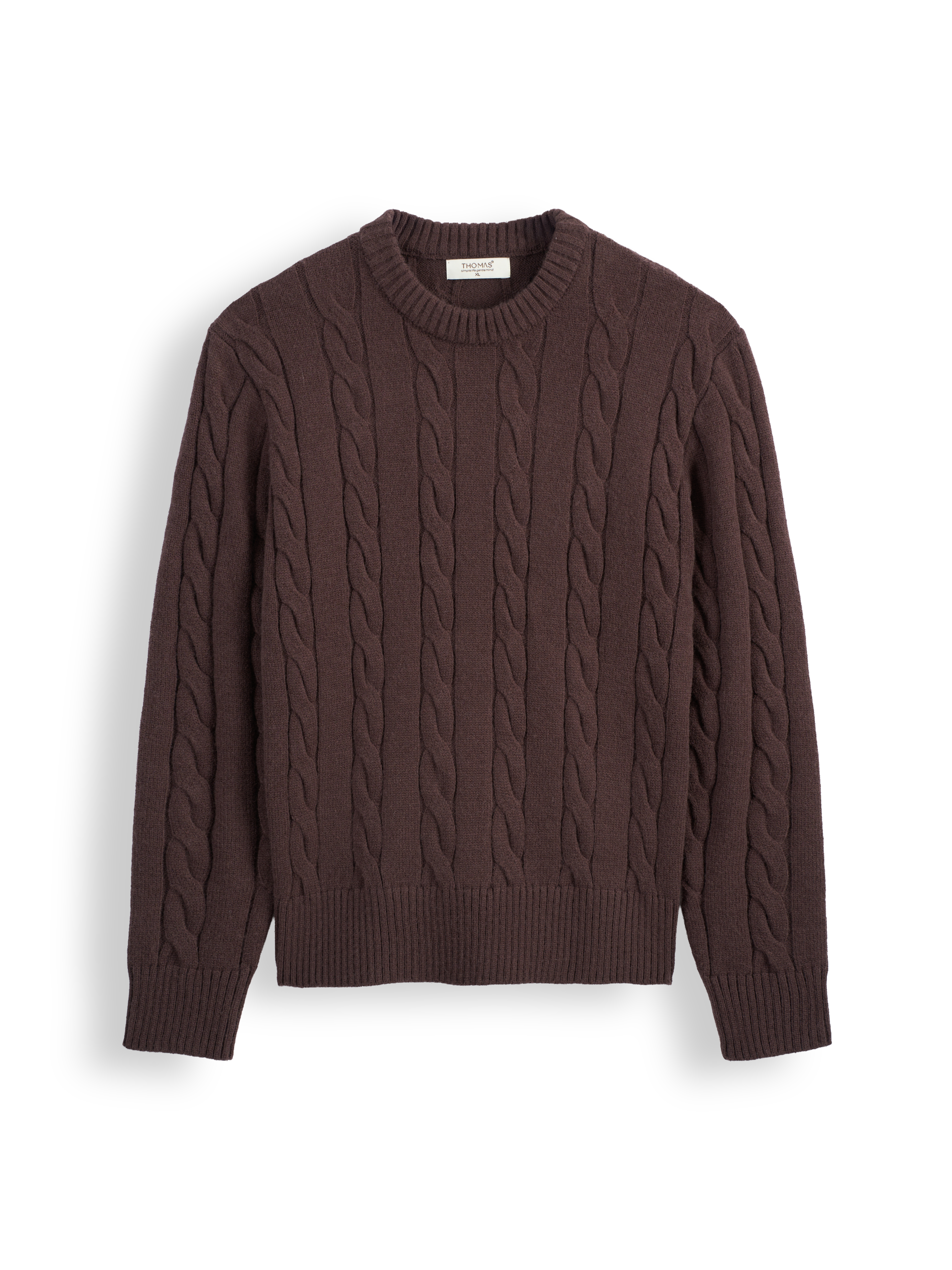 Áo Sweater Twisted-Wool Sợi Viscose Form Relaxed_thumbnail_22