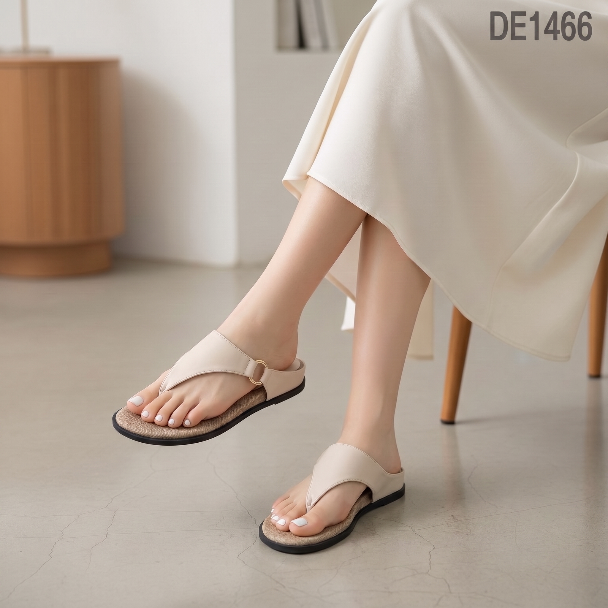 Dép Nữ Đế Xuồng 2cm DE1466_thumbnail_2