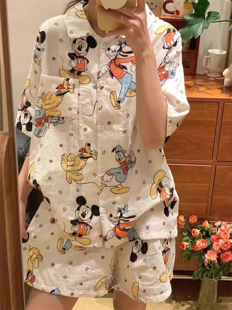 MS XQ1006355: Bộ Đồ Ngủ Họa Tiết Mickey_thumbnail_3