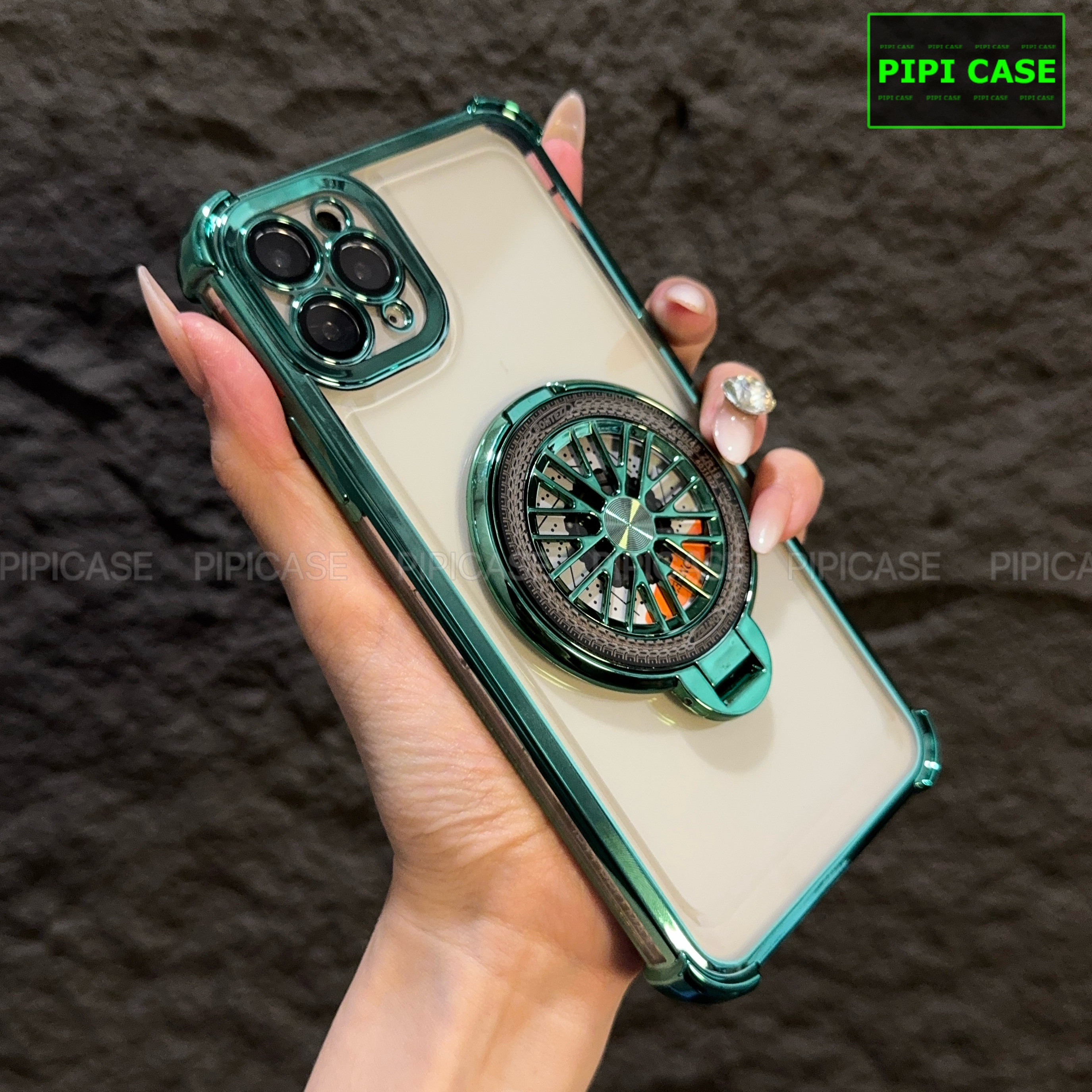 Ốp Lưng iPhone 11 Pro Max - AB - Xanh Lá