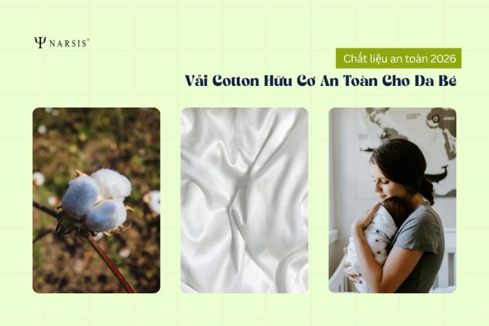 Vải Cotton Hữu Cơ Là Gì? An Toàn Cho Da Bé Mùa Hè 2026