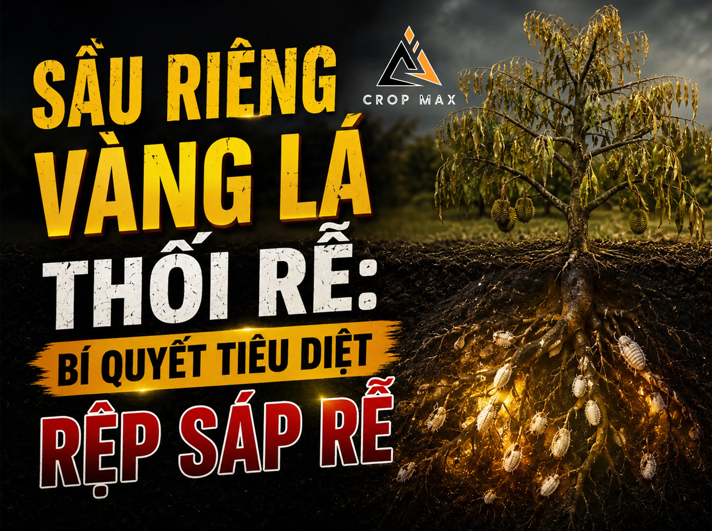 Sầu Riêng Vàng Lá Thối Rễ: Bí Quyết Tiêu Diệt Rệp Sáp Rễ