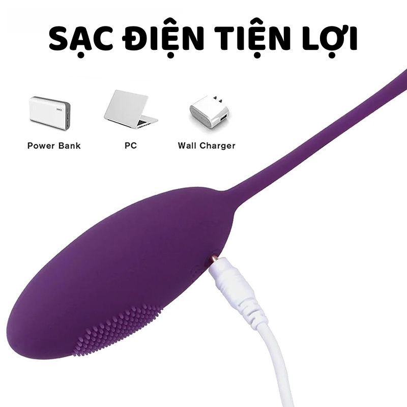Trứng Rung Nòng Nọc Điều Khiển Từ Xa 12 Chế Độ Rung Tê Dại_thumbnail_3