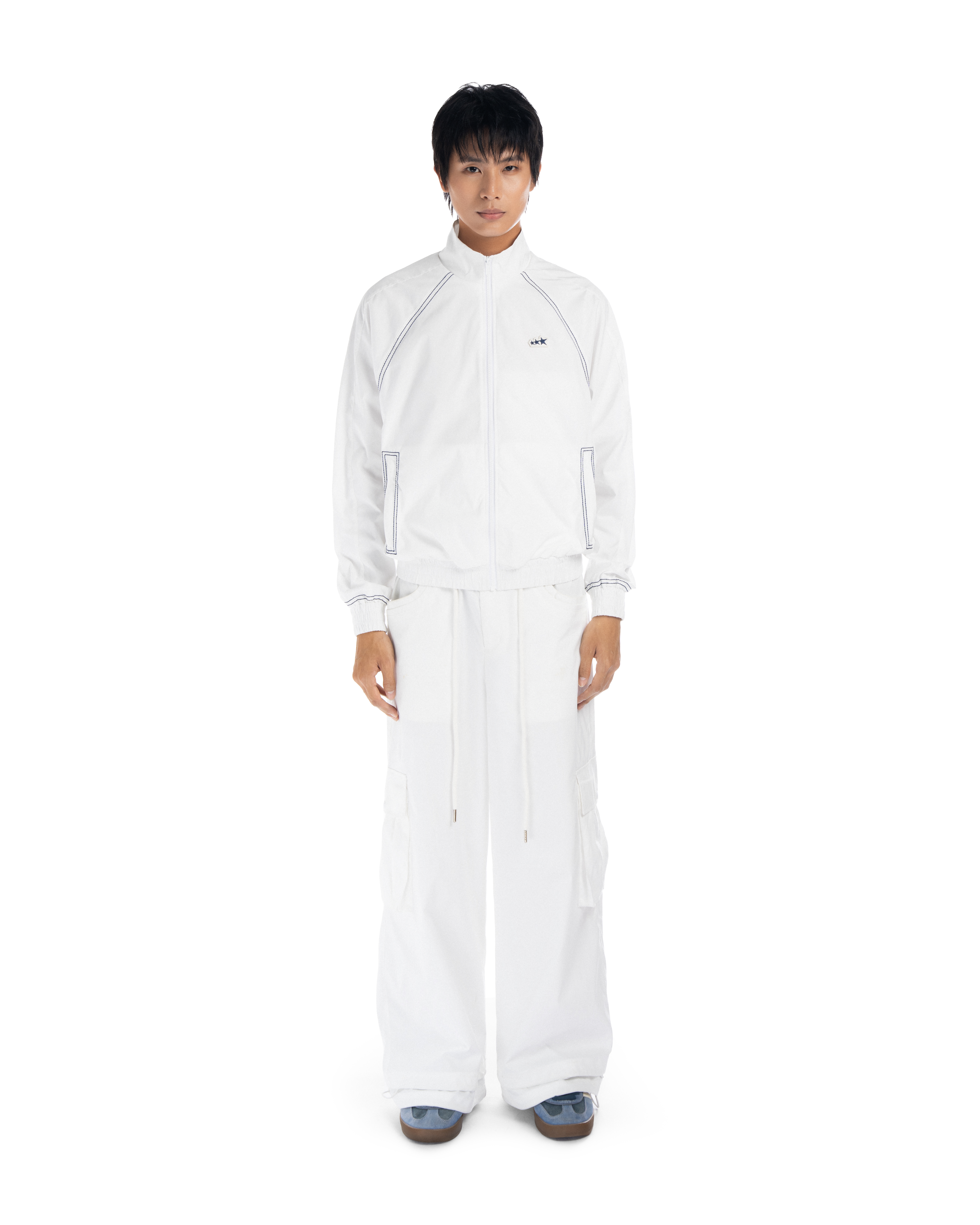Levents® Classic Dashed Line Nylon Jacket