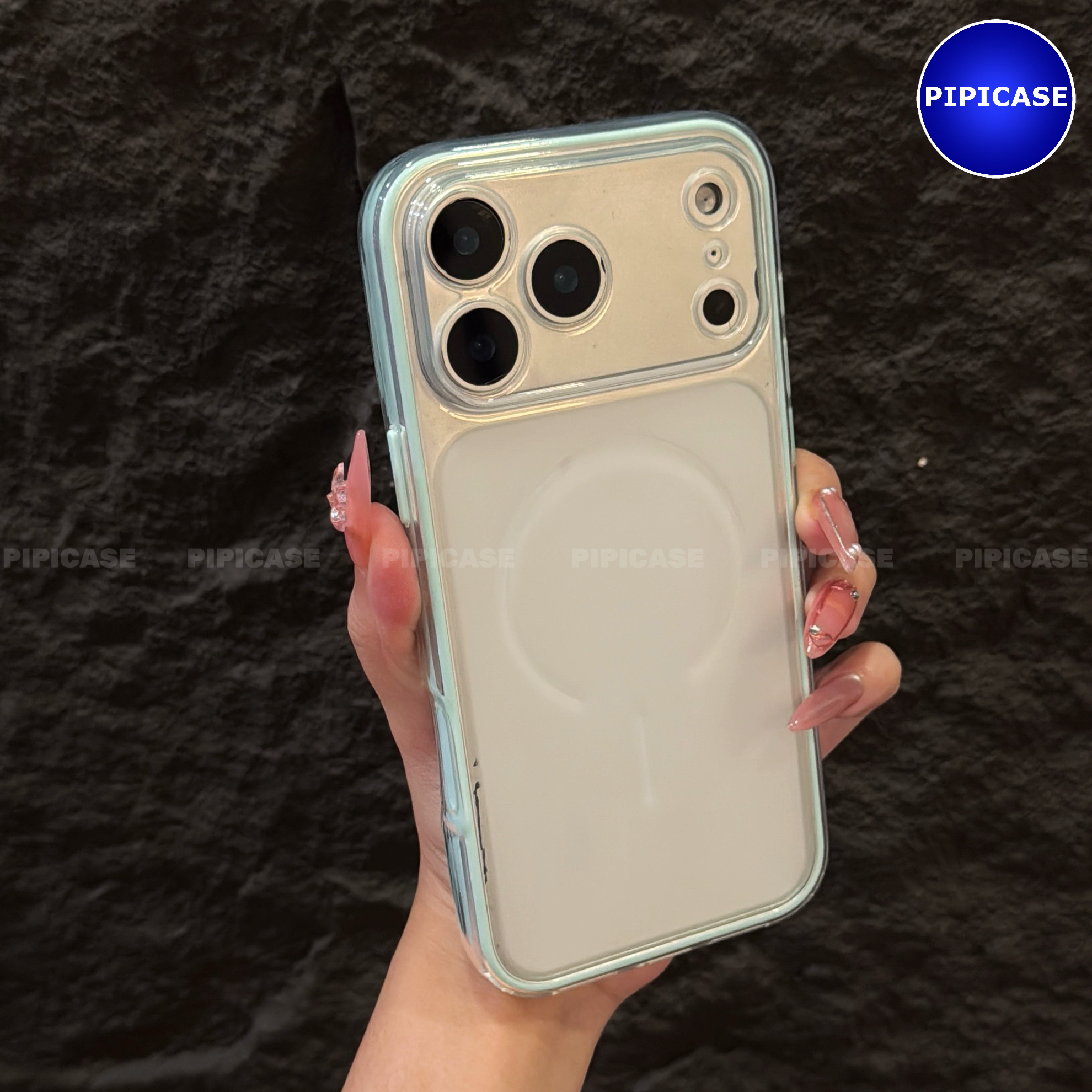 Ốp Lưng iPhone 17 Pro Max - Lucye - Xanh Mint_thumbnail_7