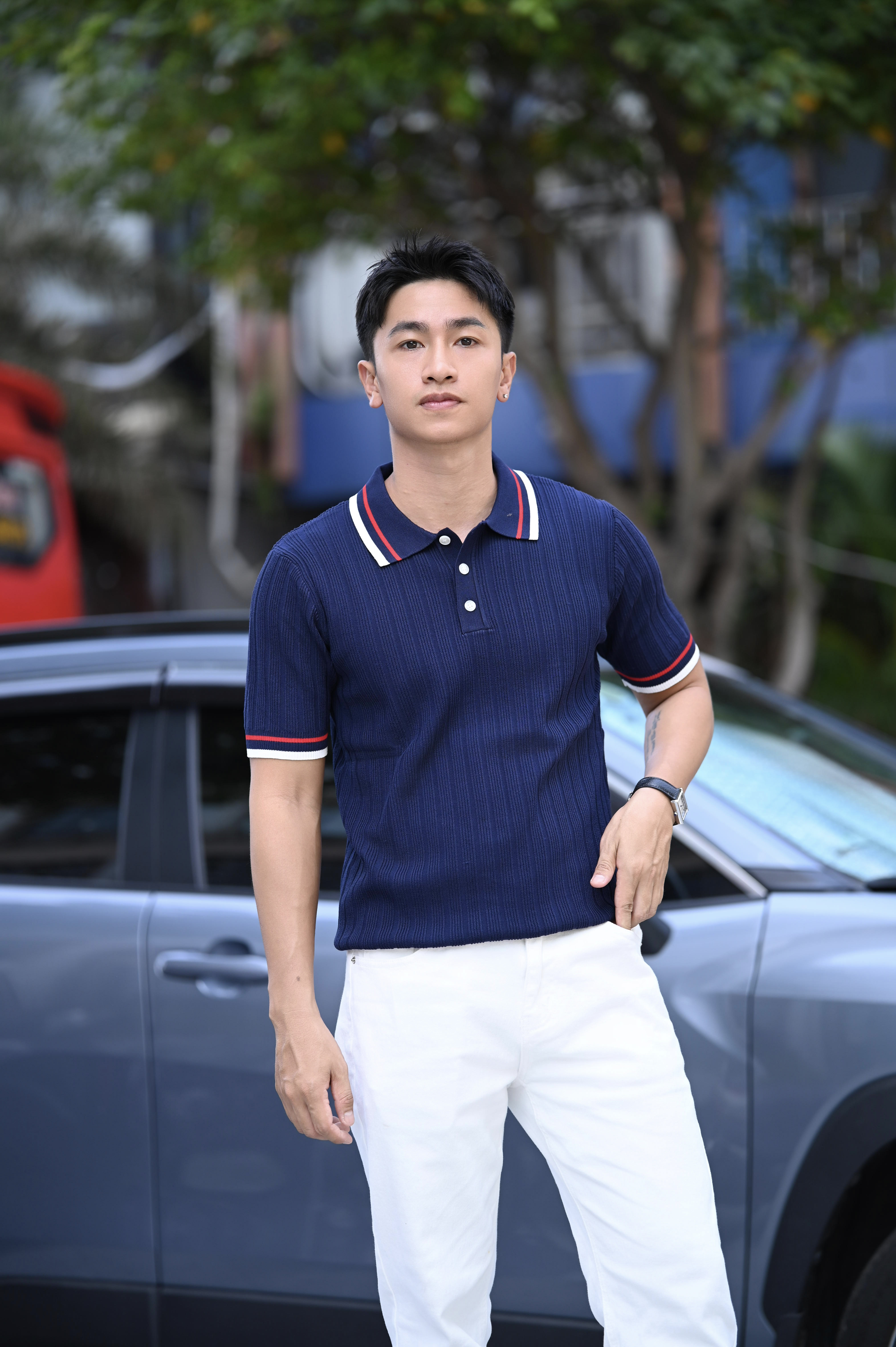 PB10 - Áo Polo Nam Tay Ngắn Phong Cách Old Money, Dáng Ôm, Cổ Bẻ, Mùa Hè 2025_thumbnail_13