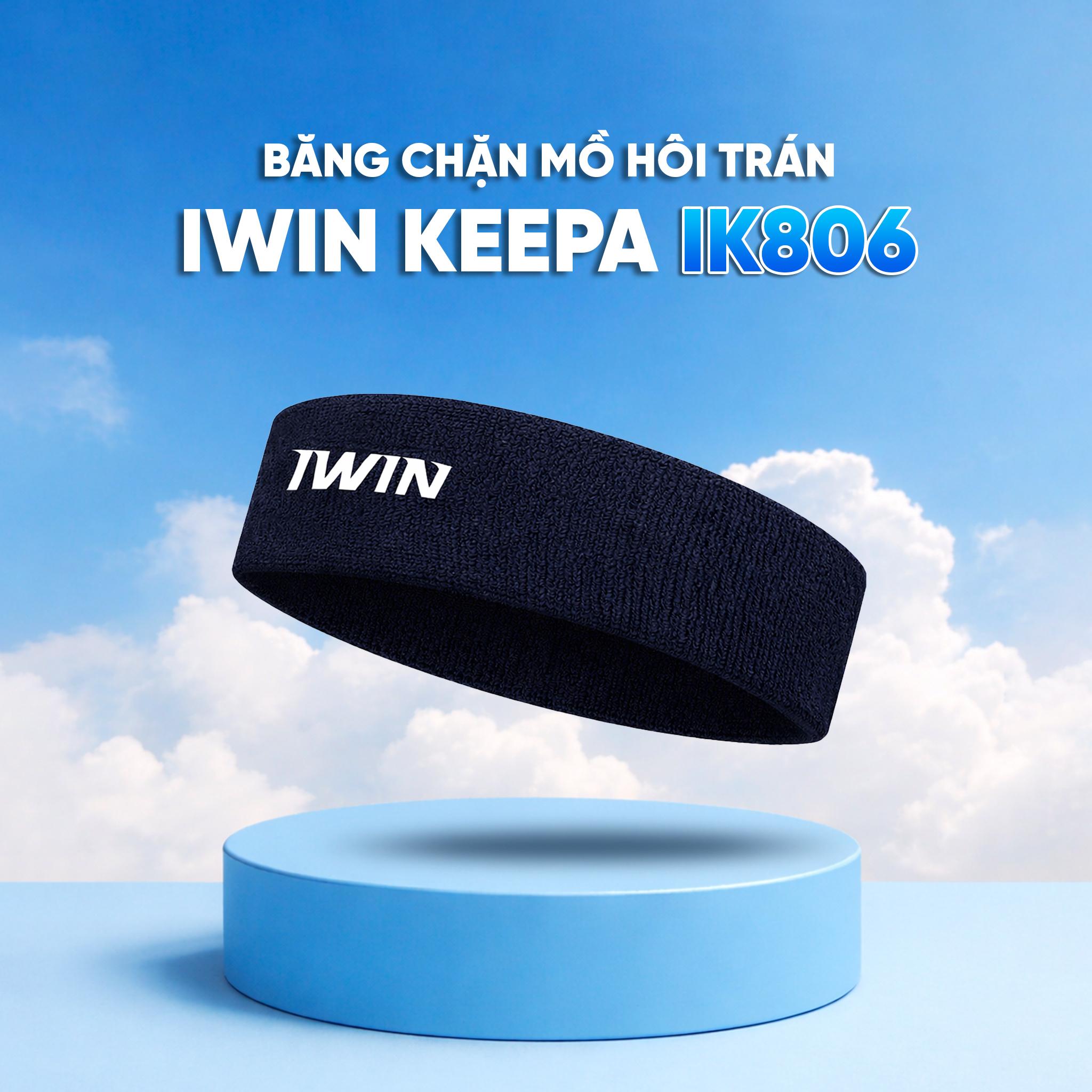 Băng Chặn Mồ Hôi Trán iWin Keepa Thấm Hút Tốt Khi Tập Luyện Thể Thao Đương Đại_thumbnail_1