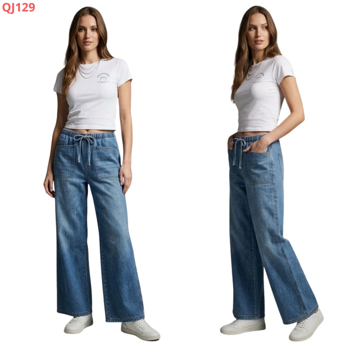 QJ129 - Quần Jeans lưng thun_thumbnail_1