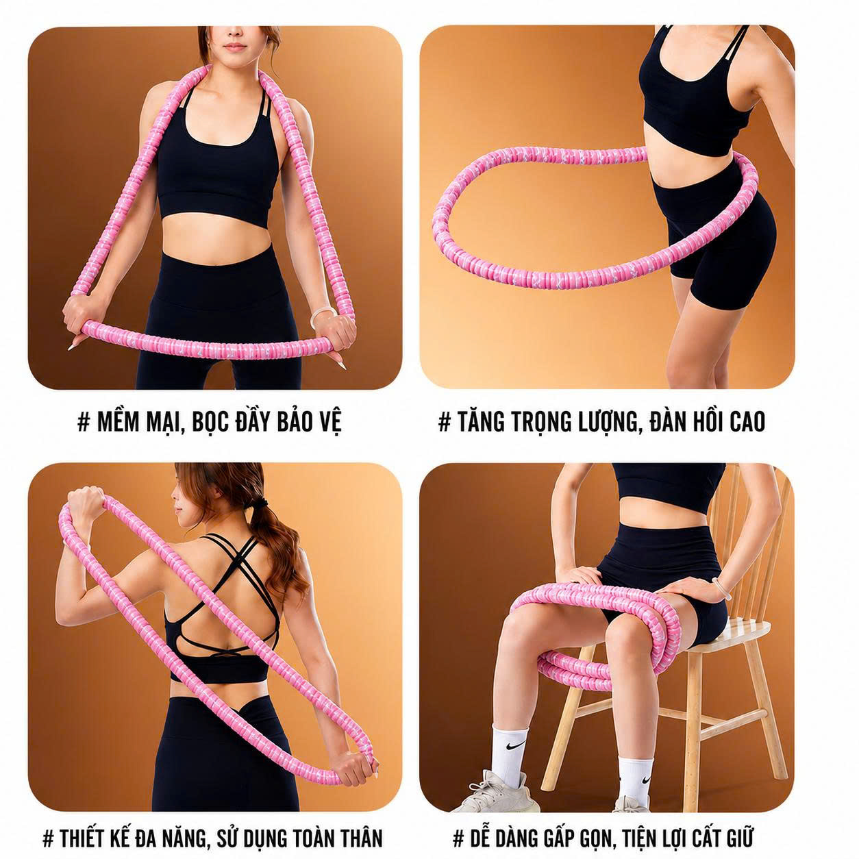 Vòng Lắc Eo Lò Xo Habana Sport 2.5Kg [TẶNG] Dây Nhảy Thể Lực_thumbnail_3