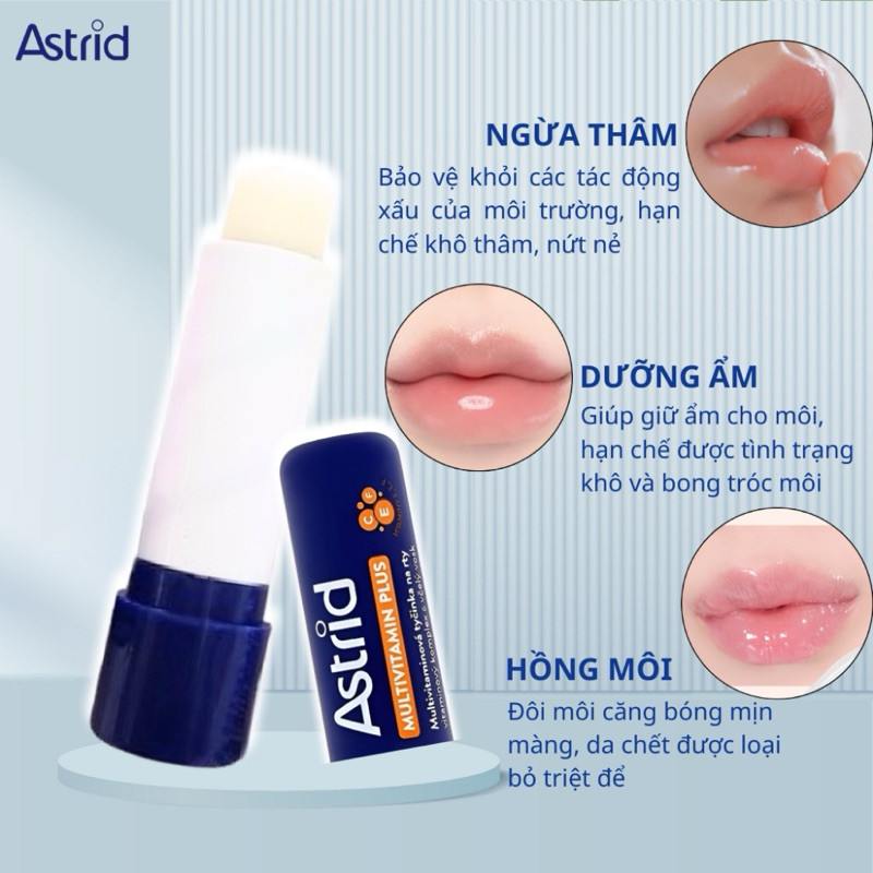 [ASTRID] Son dưỡng môi mỡ hươu Astrid 4.7g