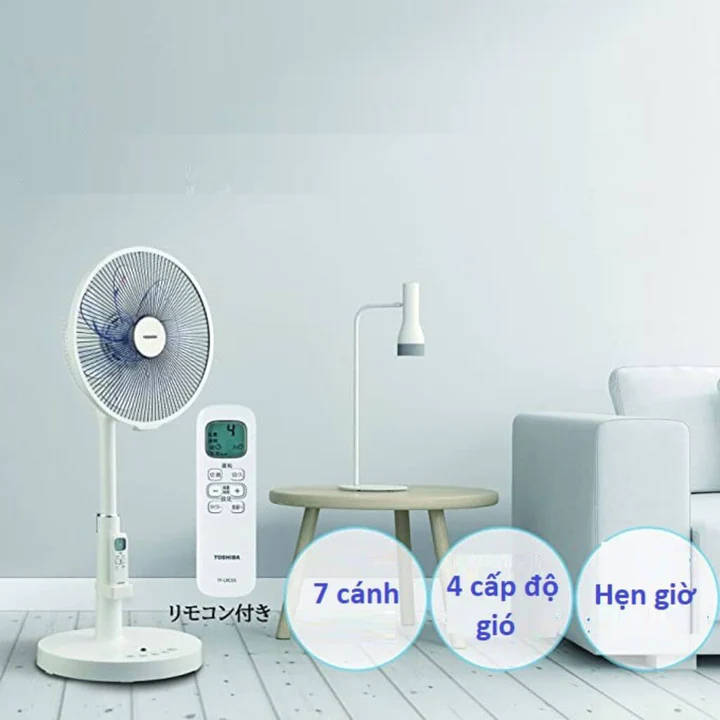 Quạt lửng TOSHIBA TF-30DL24 inverter tiết kiệm điện gấp 3 lần so với quạt thông thường (Mới 100%)_thumbnail_1