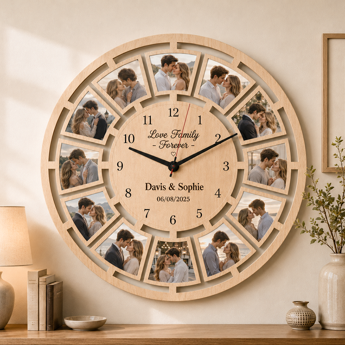 Đồng Hồ Treo Tường - In Theo Yêu Cầu, Quà Tặng Doanh Nghiệp, Trang Trí Nhà_thumbnail_4