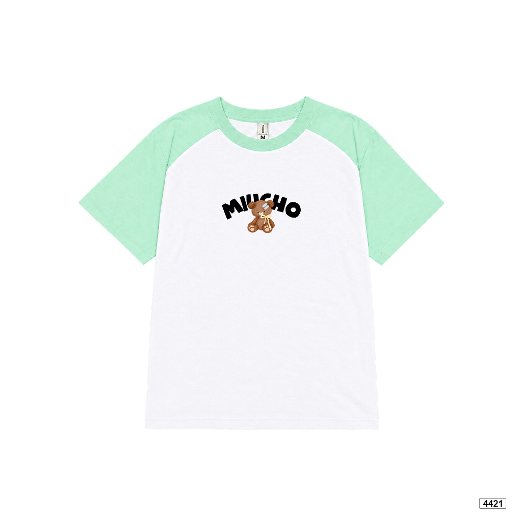 Áo babytee form ôm phối tay mix màu gấu Miucho 4421_thumbnail_7