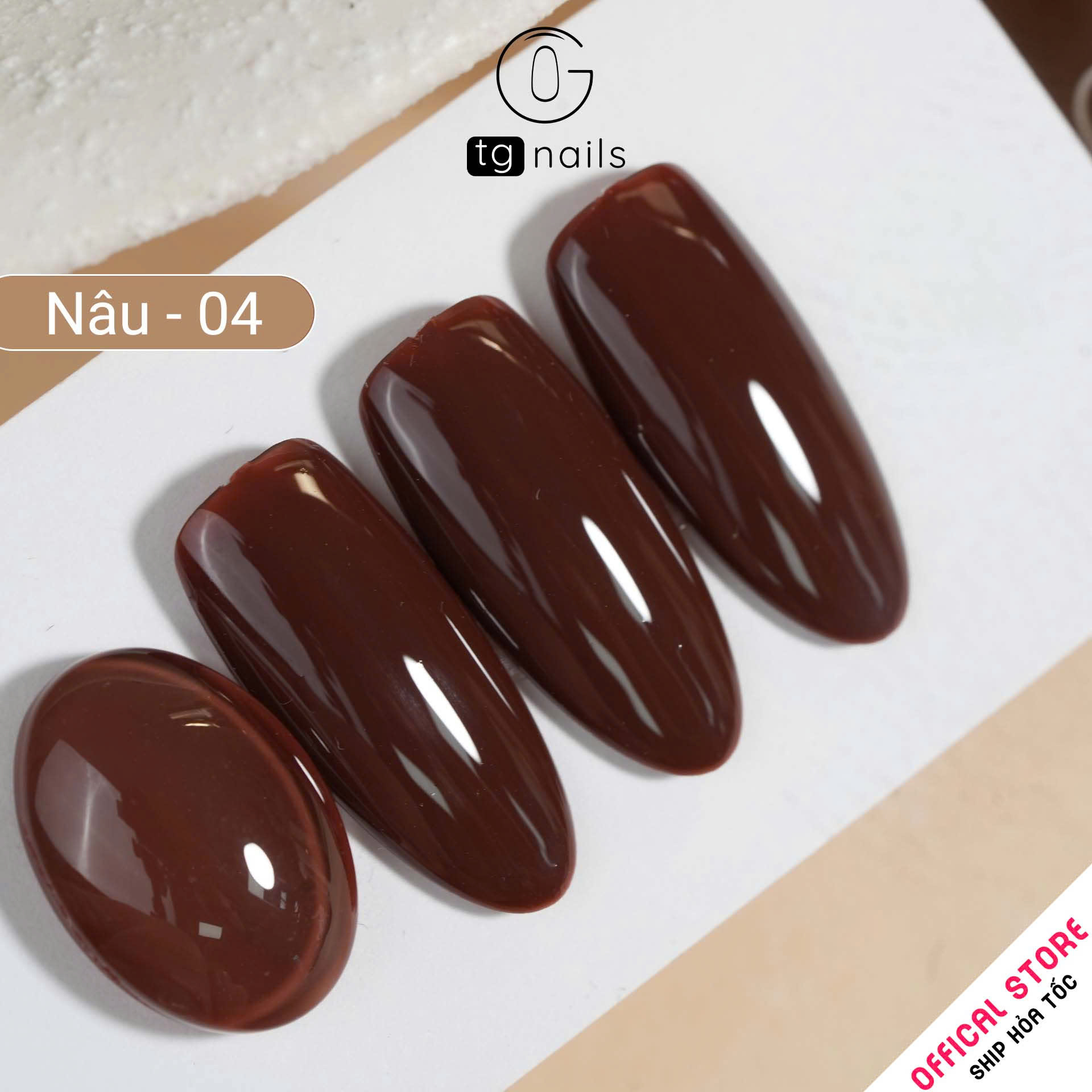 Sơn gel Nâu TG chai 10g_thumbnail_4