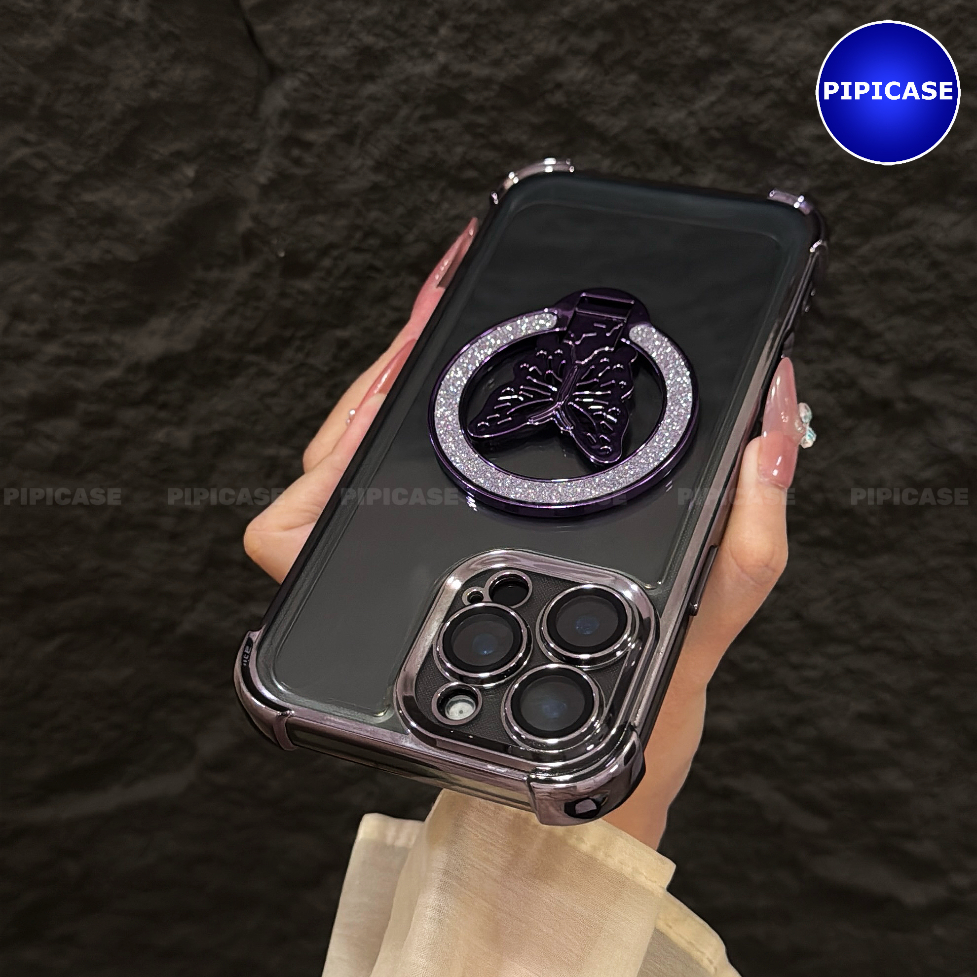 Ốp Lưng iPhone 16 Pro - MO - Tím