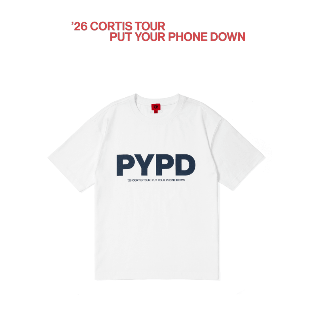 CORTIS PYPD MERCH TOUR PYPD T-SHIRT (WHITE)