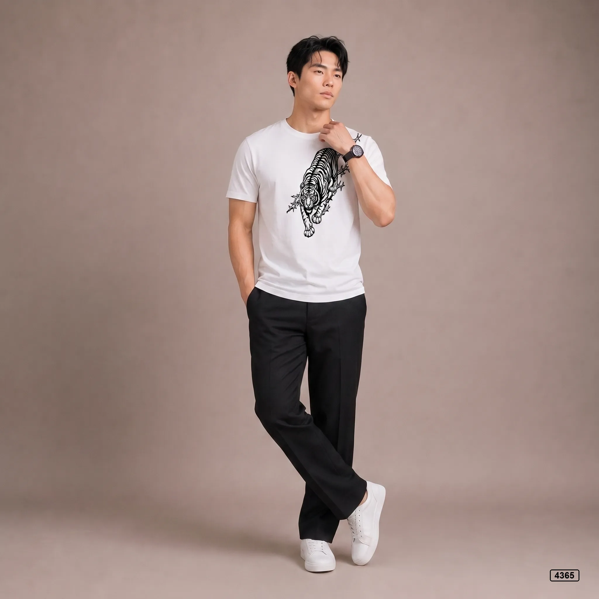 Áo thun nam form rộng Trust Beyond Feelings TeePrint 4365_thumbnail_6
