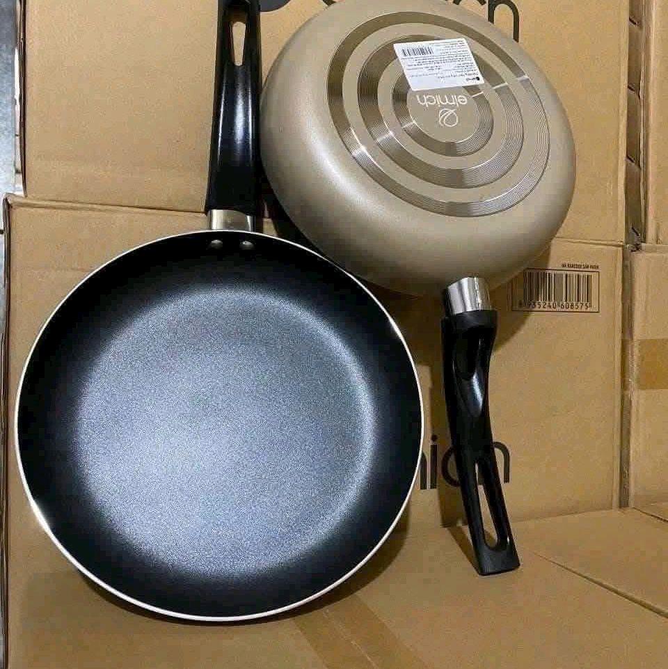 Chảo Siêu Chống Dính 1 quai 24 cm - Chất Liệu An Toàn Cho Sức Khỏe
