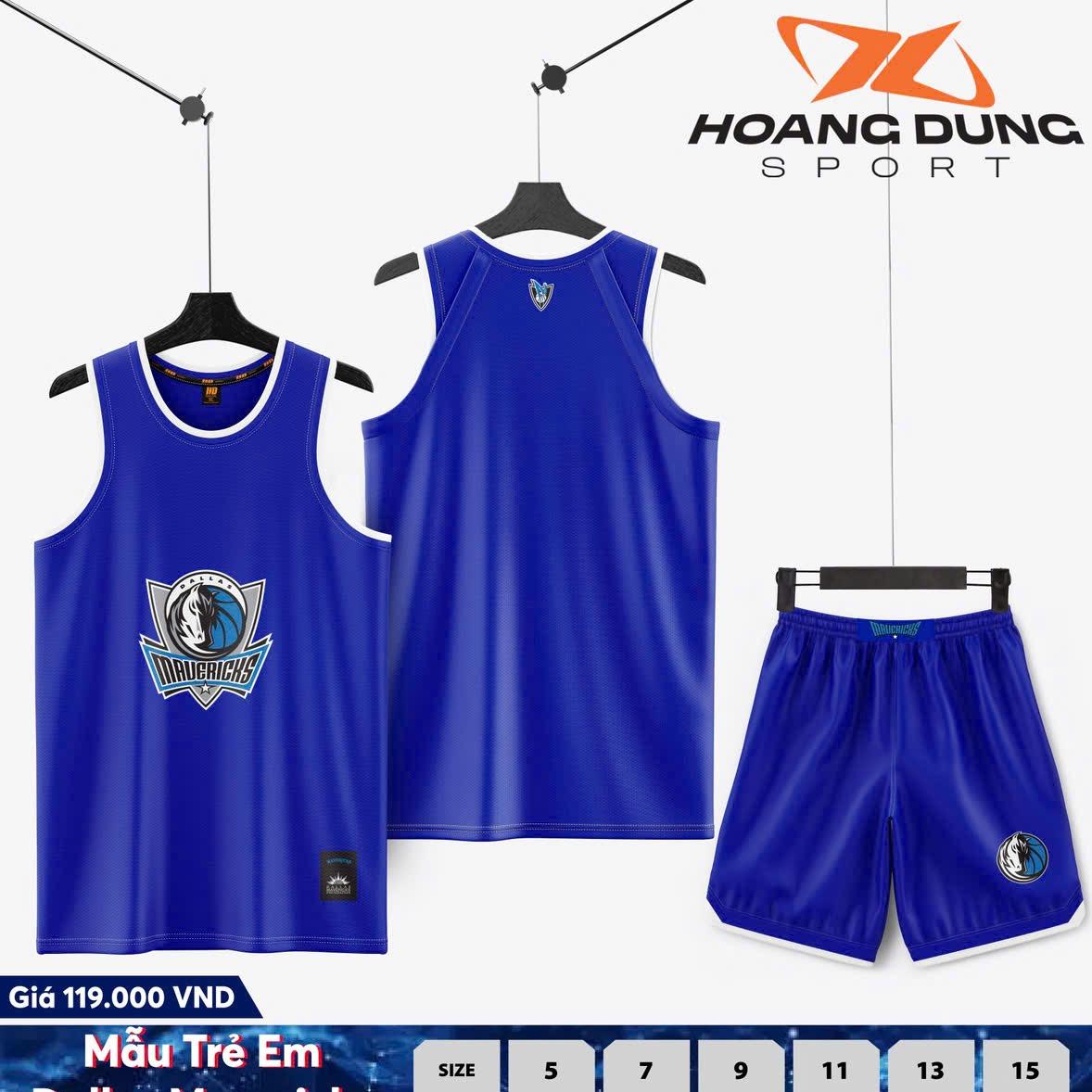 Quần Áo Bóng Rổ TRẺ EM CLB HOT Thun Mè Cao Cấp Thoáng Khí Thể Thao Đương Đại_thumbnail_6