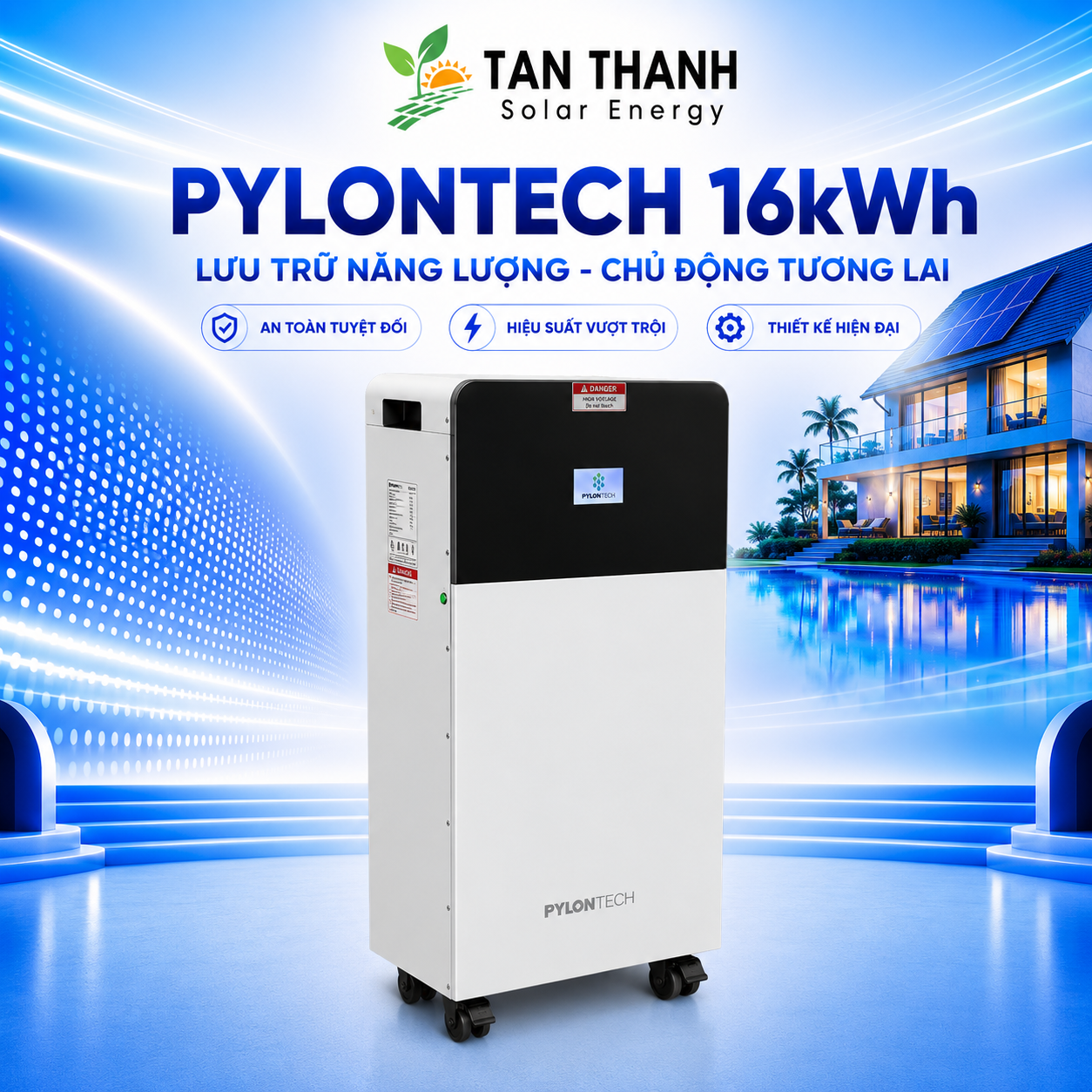 Pin Lưu Trữ Điện Pylontech