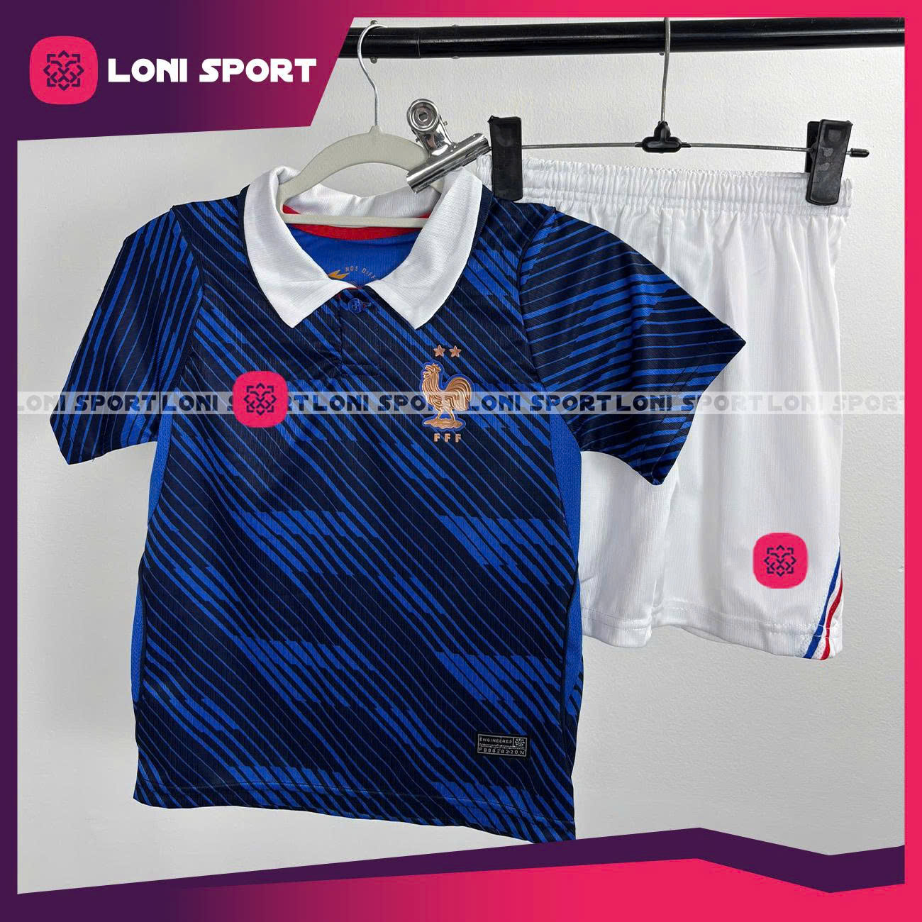 Bộ Kid Pháp sân nhà World Cup 2026