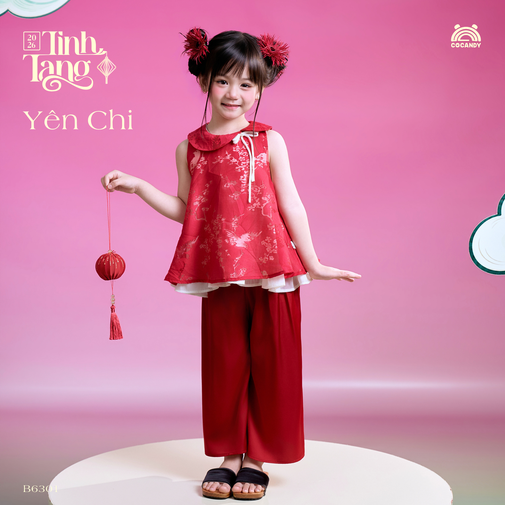 Set yếm ĐỎ Yên Chi