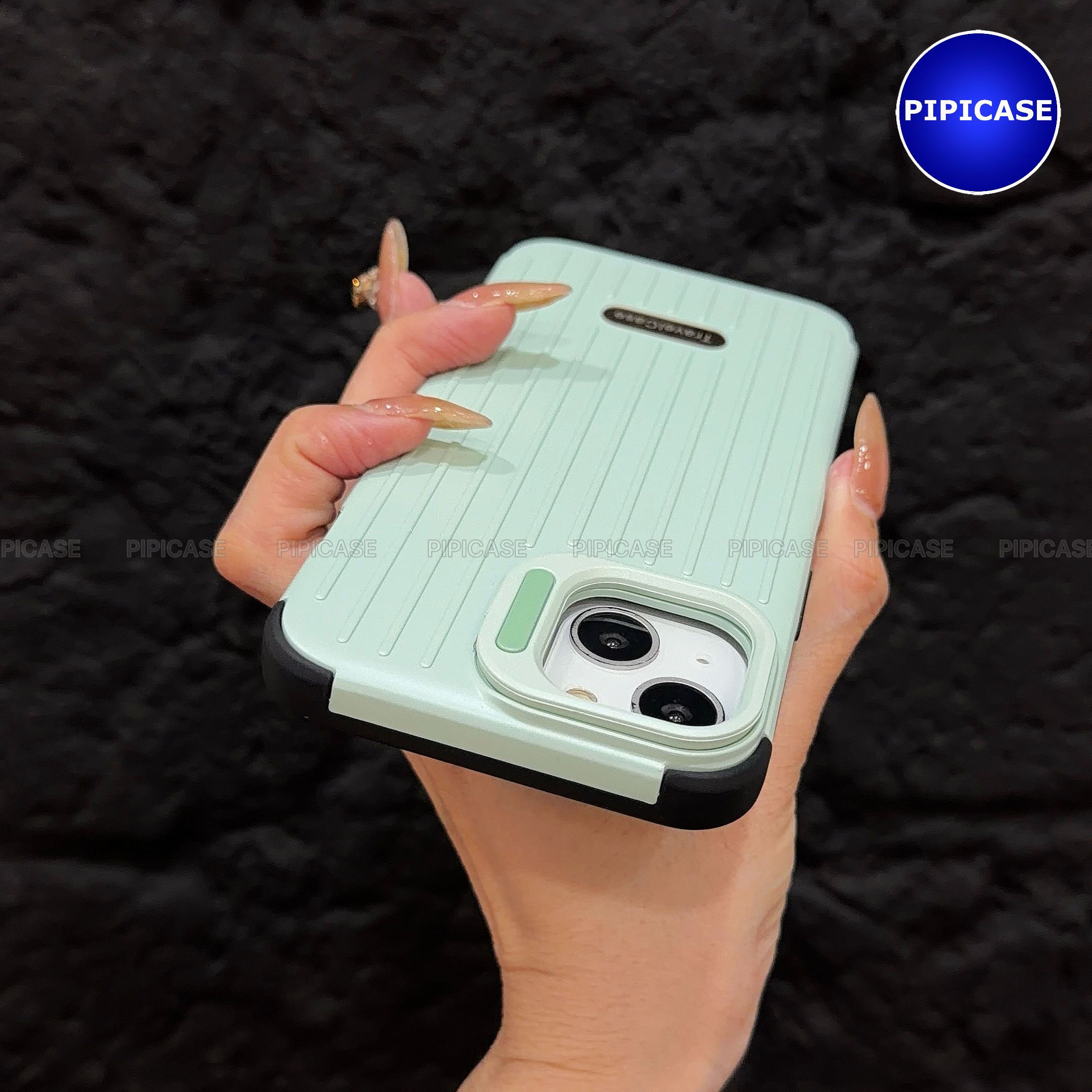 Ốp Lưng iPhone 13 - Hondao - Xanh Mint_thumbnail_2