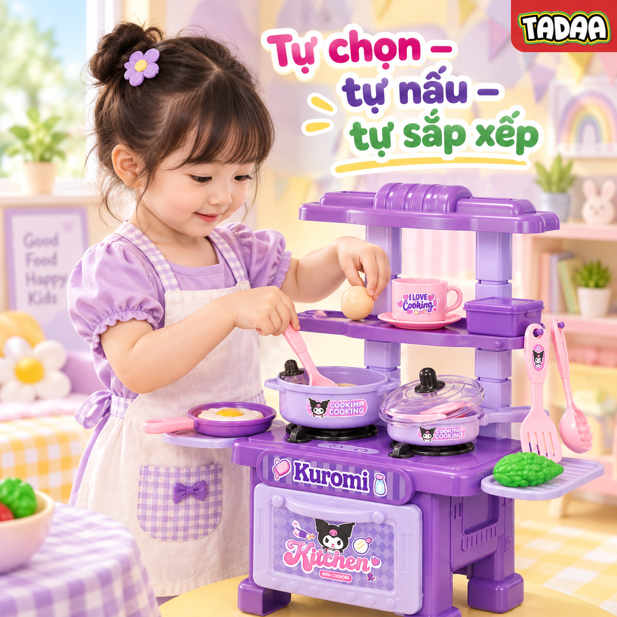Bộ quầy nấu ăn Koromi – Bé Làm Đầu Bếp_thumbnail_1