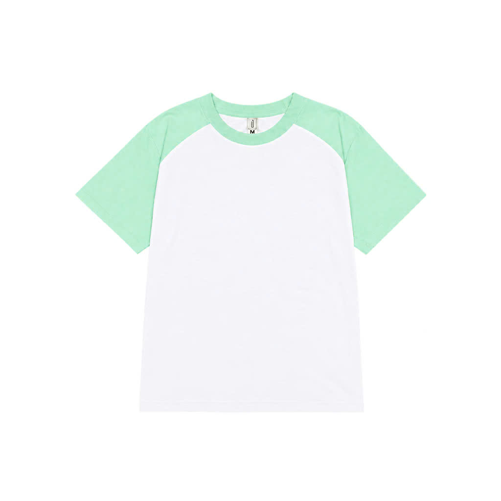 Áo baby tee phối trơn ABT00072 Miucho cotton cổ tròn in basic_thumbnail_17
