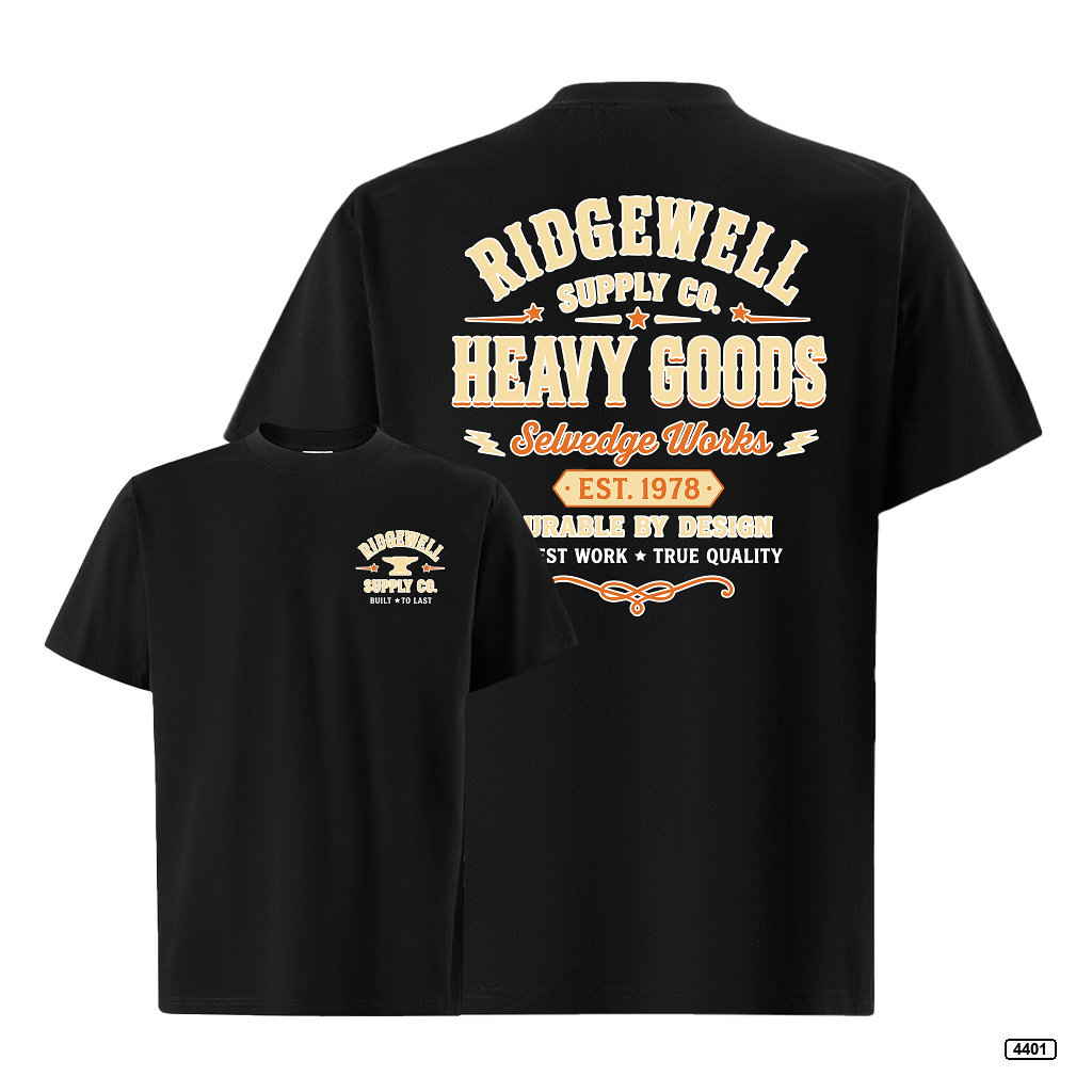 Áo thun nam ridgewell supply form rộng TeePrint 4401_thumbnail_12