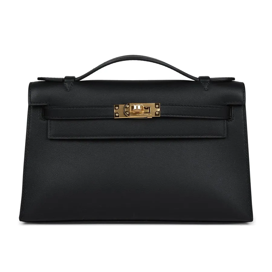 Hermès Kelly Pochette Black