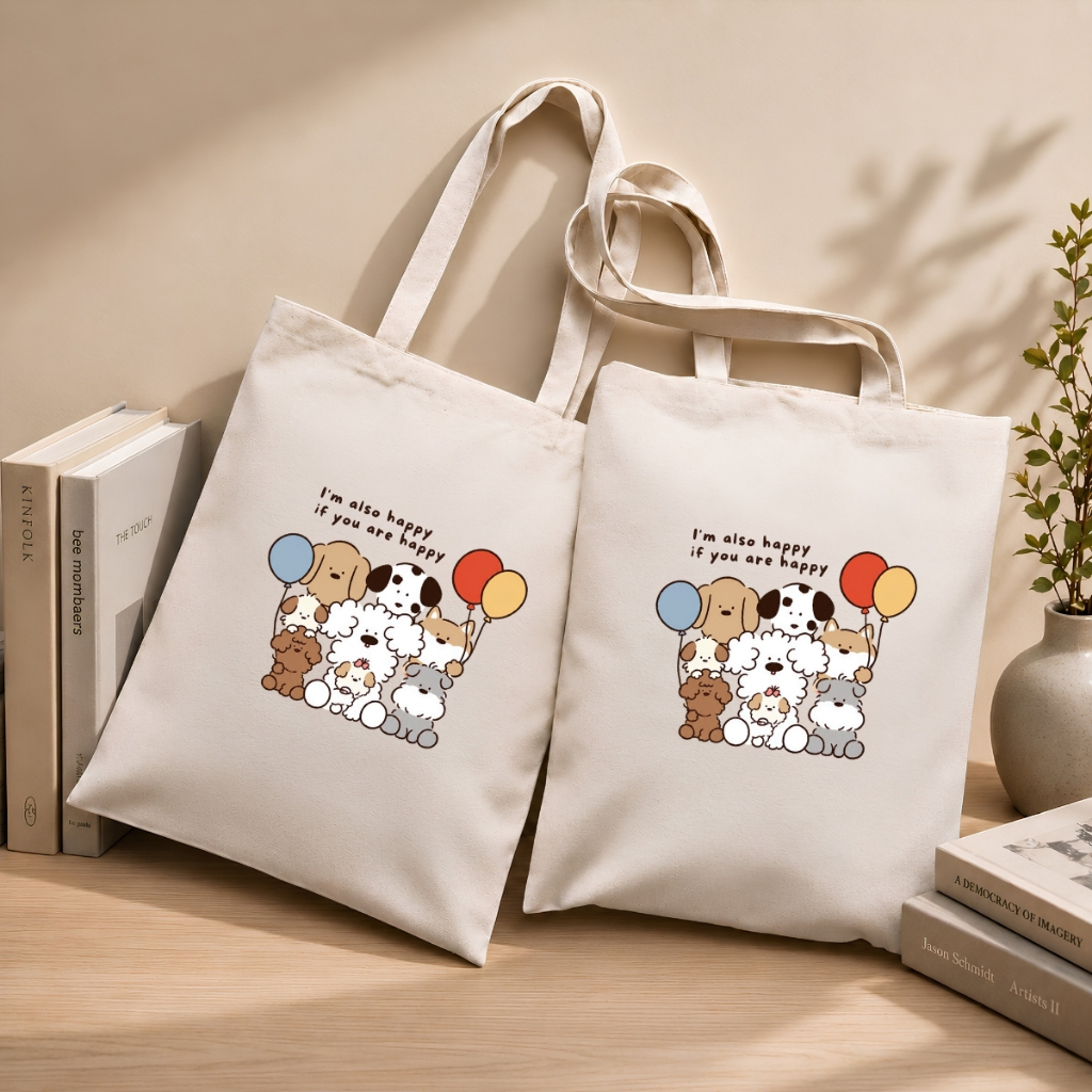 Túi Tote hình nhiều mẫu xinh xắn -  TOTE37_thumbnail_6