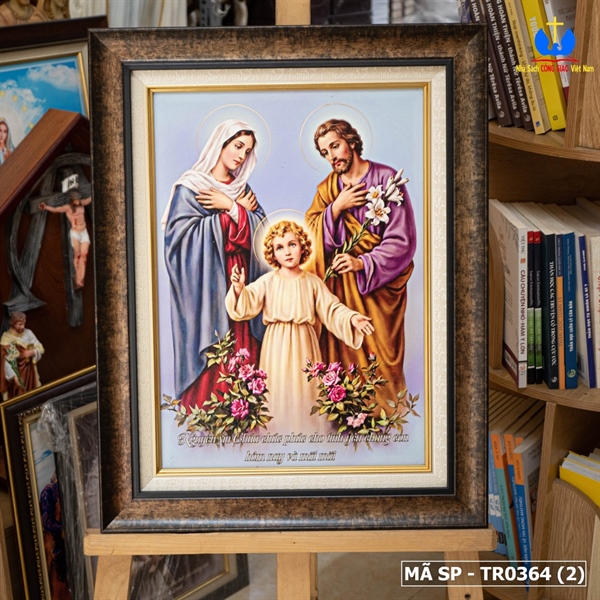 Tranh Gia Đình Thánh Gia 42x56cm canvas_thumbnail_1
