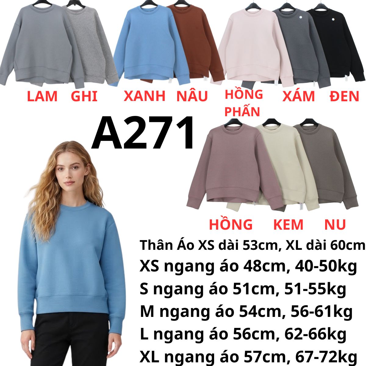 A271 Áo Sweater