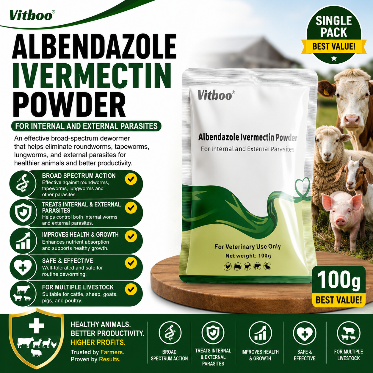 Albendazole Ivermectin Powder