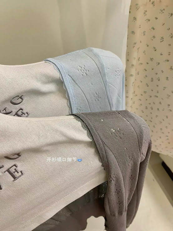 Lucas - Set váy hoa 2 dây dáng ngắn + áo khoác cardigan khác màu ENEN_thumbnail_5
