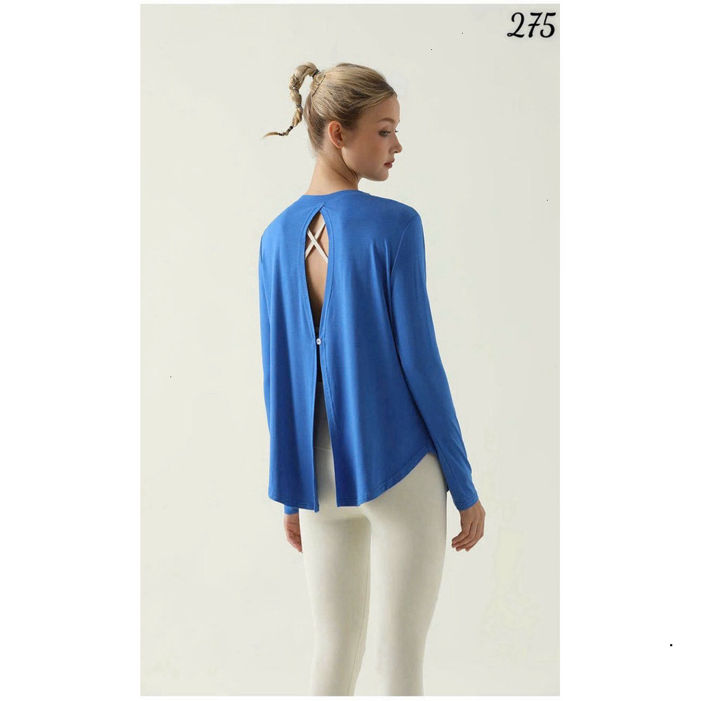 Áo Tanktop Thể Thao Nữ Tay Dài Đắp Chéo Lưng Form Rộng Vải Thun Lạnh Thoáng Mát Co Dãn