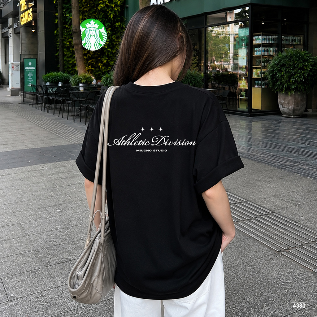 Áo thun unisex athletic division form boxy Miucho 4380_thumbnail_6
