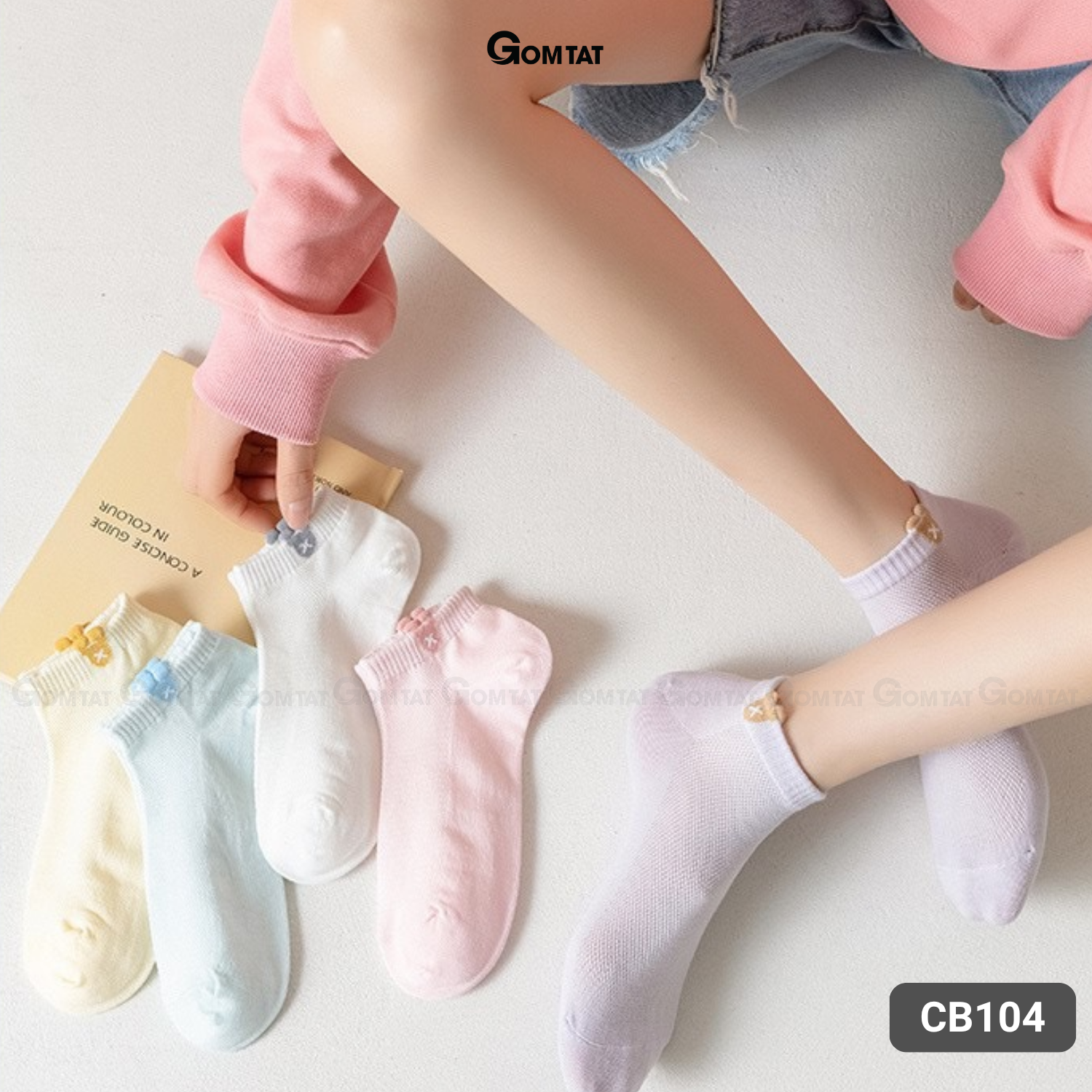 Set 5 đôi tất vớ nữ cổ ngắn UYE-CBCN_thumbnail_65
