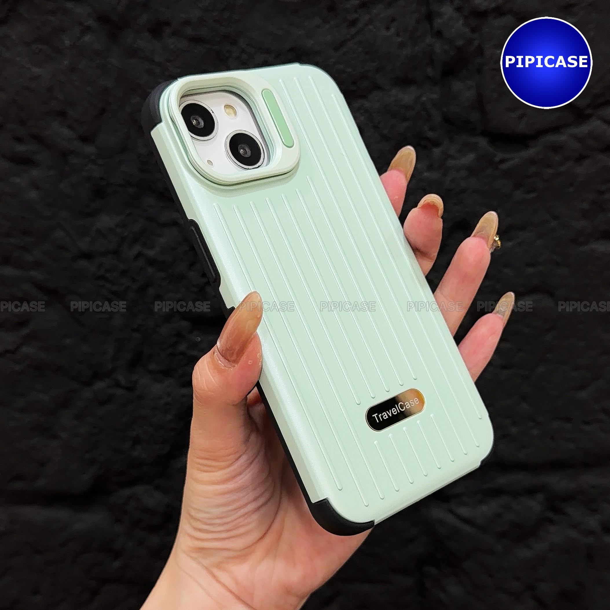 Ốp Lưng iPhone 13 - Hondao - Xanh Mint_thumbnail_3