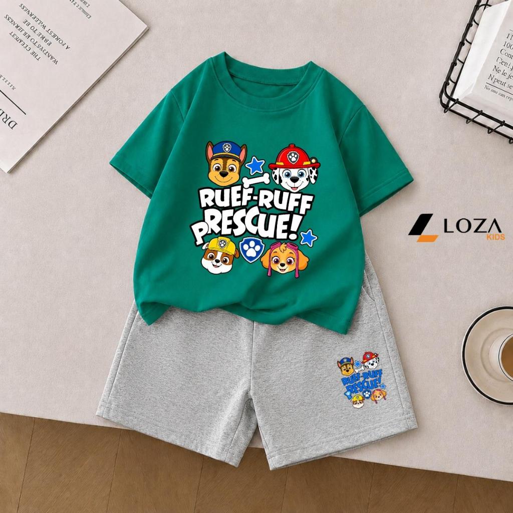 [XẢ KHO BỘ BÉ TRAI SIZE140] Bộ đồ cho bé trai nhiều mẫu - Quần áo bé trai  từ 26-30kg - Loza Kids XB009_thumbnail_31