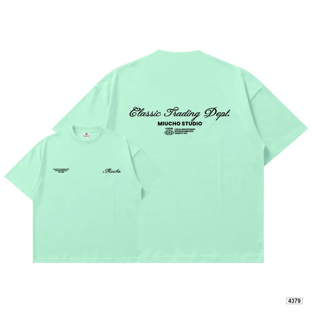 Áo thun unisex classic trading dept form boxy Miucho 4379_thumbnail_17